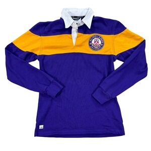 Lionheart Rugby Shirt Men's Small Wilfrid Laurier University Blue Long Sleeve